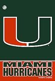 Miami Hurricanes NCAA 28 x 40 Vertical Flag