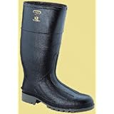 15 Black Iron Duke PVC Steel Toe Boots - Mens Size 6 
