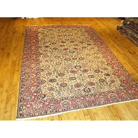 Handmade Antique Turkish Kayseri Rug 8'3x11'4