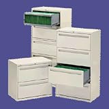 4 Drawer Files, 30'x19 1/4'x53 1/4', Charcoal (HON774LS)