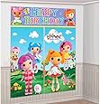 Amscan Adorable Lalaloopsy Scene Setters Wall Decorating Kit (5 Piece), Multi