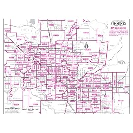 Phoenix Metro Zip Code Map Pdf - United States Map