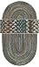 Capel Rugs - Autumn Valley - 250 Pinewood Braided Area Rug 5' x 8' Oval