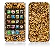 Orange Leopard Decorative Skin Cover Decal Sticker for Apple 3G iPhone / iPhone 3GS 3G S