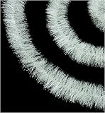 Pack of 6 Soft & Silky Snowblush Christmas Tinsel Garlands 18'