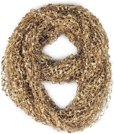 Confetti Infinity Scarf (Gold)