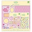 K Co. Sweet Pea Scrapbook Kit - Girl (12")
