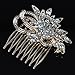 Remedios Vintage Crystal Bridal Hair Comb Wedding Hair Accessory