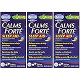 Hyland's Calms Forte Sleep Aid Tablets, Natural Stress and Sleep Relief, 300 Count