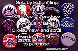 Set of 15 New York Mets Pins 1.25" Buttons MLB Baseball