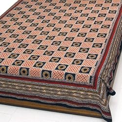 Covers Bed Bedding Cotton Bedspreads Block Printing Size Queen