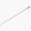 Valley Forge 60733 6' Brushed Aluminum Pole