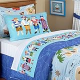 Pirate World Full 200-Thread Count Sheet Set