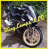 Yamaha YZF R125 Xenon Fog Lights Driving Motorcycle FogLamp Kit 2009 2010 2011