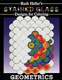 Stained Glass Designs for Coloring: Geometrics