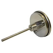 Palmer All Pro Welded Stainless Steel 304 Dual Scale Bimetal Thermometer
