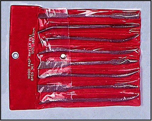 Heavy-Duty Wood Rasp Files 8 Pc. Set