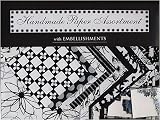 Shizen Handmade Paper Assortment- Black/White/Silver