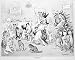 Photographic Prints of A Christmas Party/wain from Mary Evans
