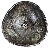 信楽焼　茶窯変花型（中型） 洗面ボール 洗面ボウル 手洗い鉢 オシャレ 洗面台 洗面化粧台 洗面鉢 陶器 信楽焼 tr-3210 (Sトラップ配管セット, 蛇口【se-0004】セット)