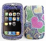 Blackberry Curve 8520/8530/9300 Full Diamond Crystal, Heart with Wings and  ....