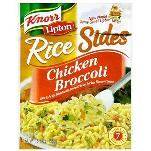 Lipton Rice & Sauce, Chicken Broccoli, 5.5-Ounce Packages (Pack of 12)
