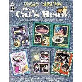 Hot Off The Press 8.5 x 11 Scrapbooking Papers CAT'S MEOW
