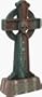 Spooky Celtic Cross Halloween Tombstone Prop