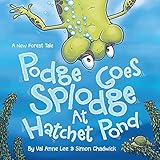 Podge goes splodge at Hatchet Pond