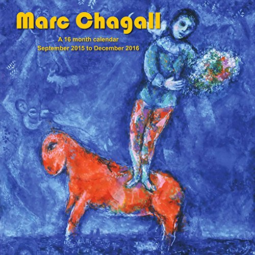 Marc Chagall Calendar - 2016 Wall calendars - Art Calendar - Monthly Wall Calendar by Magnum
