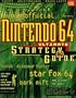 Unofficial Nintendo 64 Ultimate Strategy Guide