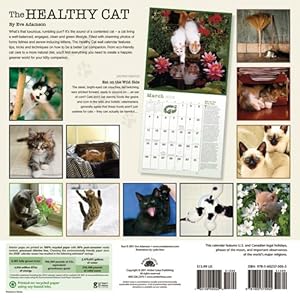 Healthy Cat: A Year of Healthy Tips for Your Furry Friends 2012 Wall Calendar