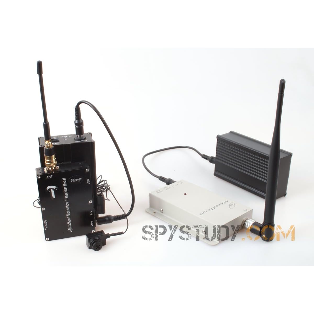 Wireless hidden spy camera-live transmission-over 1000 meter ran