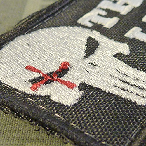 Patch Morale DEVGRU Navy Seal - Devil Of Ramadi - 3,8 X 1,6 Pouces | Fermeture Velcro, Militaire