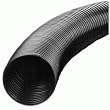 Jet JW1031 4-Inch x 10-Foot Black Dust Collection Hose