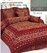 7pc Queen Size Jacquard Light Blue Comforter Bed in a Bag Set