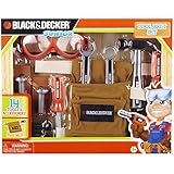 Black & Decker Junior 14 Piece Toy Tool Belt Set