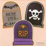 Wilton Cookie Cutter: Halloween Tombstone Headstone Grave Marker ~ Comfort Grip Large Size ~ 2310-599