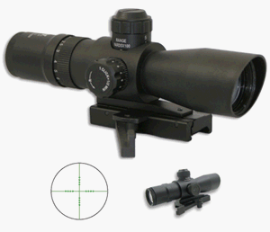 NcStar MARK III Tactical SERIES 3-9X42 Mil Dot Reticle STM3942G