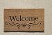 Evergreen 2RM027 Door Mat Coir Insert, Welcome, 16-Inches x 28-Inches