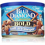 Blue Diamond Almonds, Salt and Vinegar, Bold, 6 Ounce