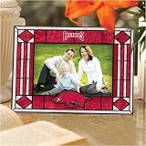Arkansas Razorbacks NCAA Art-Glass Frame (Horizontal)