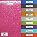 VINYL FAUX FAKE LEATHER SPARKLE GLITTER FABRIC - Purple - 54