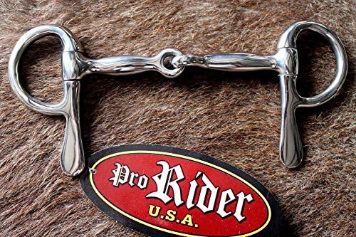 Stainless Steel Miniature Driving Horse Bit 4" Mouth Carriage Cart 35283