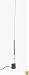 Midland 18-258 40-Channel Glass-Mount CB Antenna