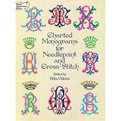Charted Monograms for Needlepoint and Cross-stitch (Dover Needlework)