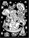 Cartoon Coloring Board: Cowboy - B000ICW8SC