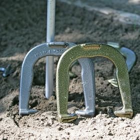 St. Pierre American Professional Horseshoe Set in Wood Case by