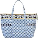 Vera Bradley Super Tote Riviera Blue
