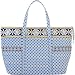 Vera Bradley Super Tote Bag Purse in Riviera Blue